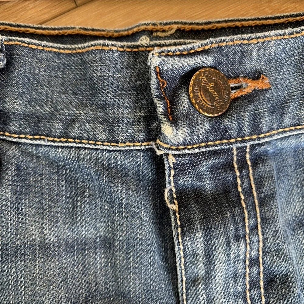 Wrangler Retro Jeans Mens 32x32(30.5)Blue Relaxed Boot Cut Denim Western Rodeo